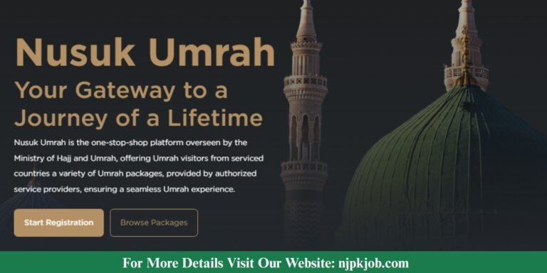 Nusuk Umrah Online services